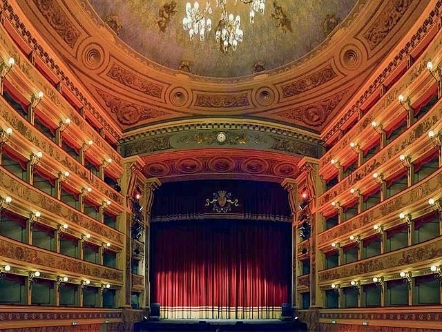 Ventidio Basso's Theatre in Ascoli Piceno